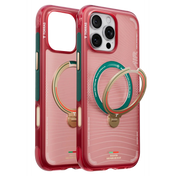 Torras Apple iPhone 16 Pro OStand Q3 Air World Cup Serisi Magsafe Kılıf - Wave of Passion