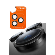 Torras Apple iPhone 17 Pro Uyumlu Lensguard AR Anti Glare Kamera Lens Koruyucu - Siyah
