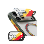Torras Apple iPhone 17 Pro Max Camera Go World Cup Serisi Kamera Lens Koruyucu - Iron