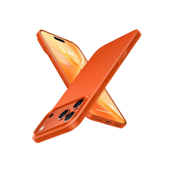 Torras Apple iPhone 17 Pro Uyumlu SlimFit Magsafe Kılıf - Turuncu