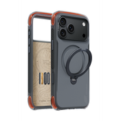 Torras Apple iPhone 18 Pro Max Ostand Q3 Air Pro Standlı Magsafe Kapak - Siyah