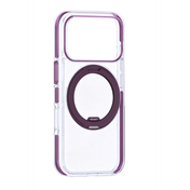 Torras Apple iPhone 18 Pro Ostand O3 Light Standlı Magsafe Kapak - Bordo