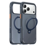Torras Apple iPhone 18 Pro Ostand Q3 Air Standlı Magsafe Kapak - Lacivert