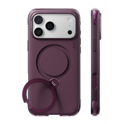 Torras Apple iPhone 18 Pro Q3 Air Essential Standlı Magsafe Kapak - Bordo